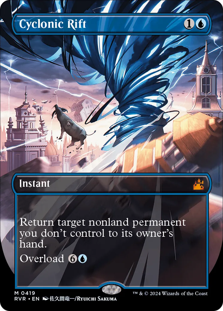 Cyclonic Rift — Ravnica Remastered — Magic: The Gathering