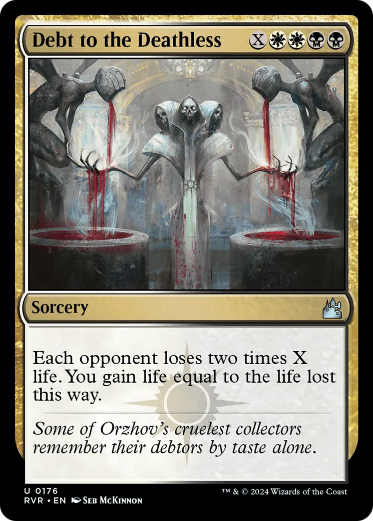 Debt to the Deathless — Ravnica Remastered — Magic: The Gathering