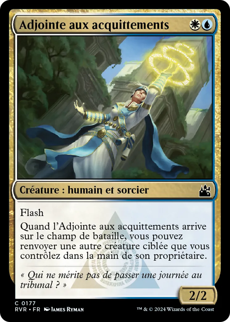 Adjointe aux acquittements — Ravnica Remastered — Magic: The Gathering