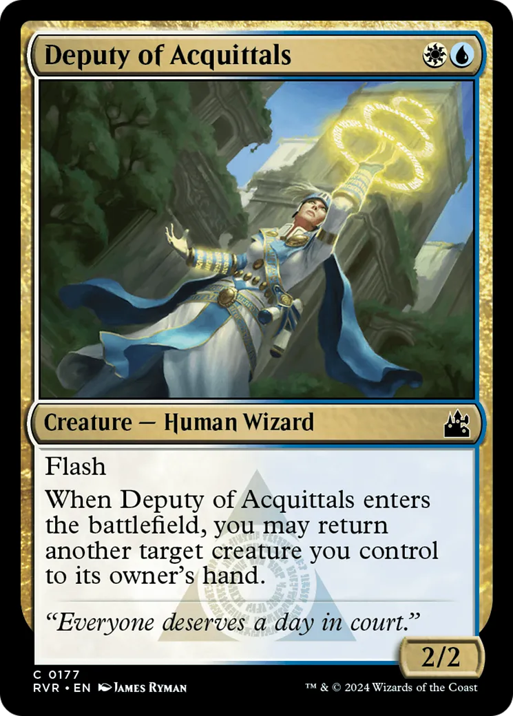 Adjointe aux acquittements — Ravnica Remastered — Magic: The Gathering