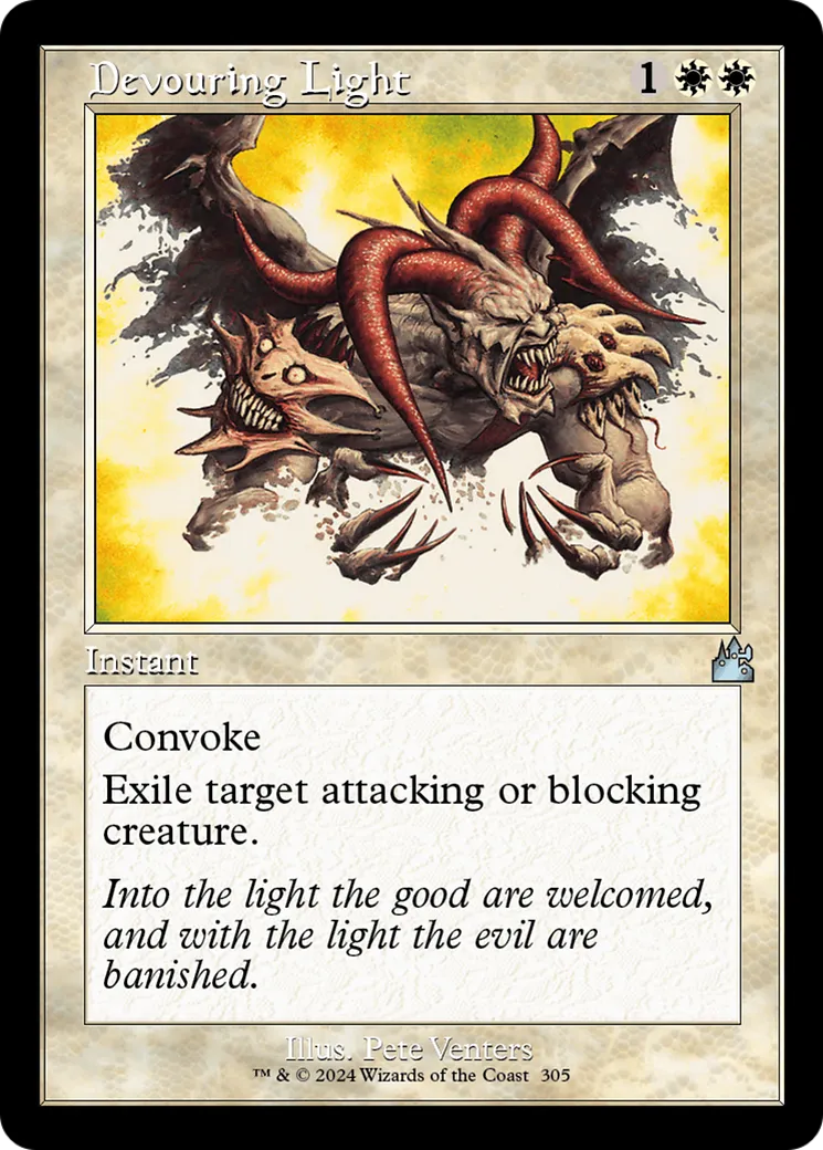 Devouring Light — Ravnica Remastered — Magic: The Gathering