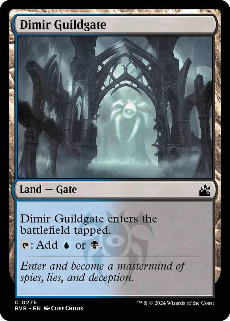 Porte de la guilde de Dimir — Ravnica Remastered — Magic: The Gathering