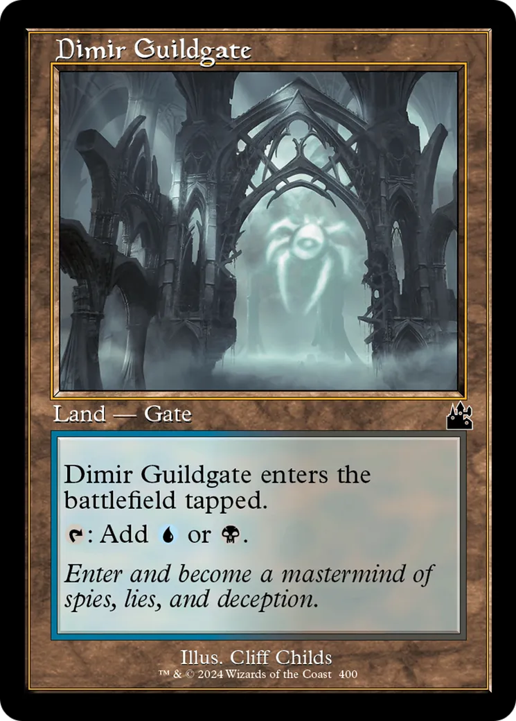 Dimir Guildgate — Ravnica Remastered — Magic: The Gathering