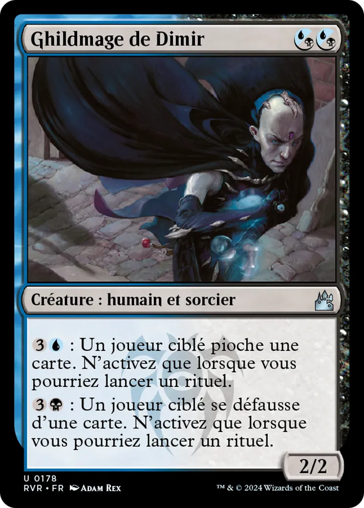 Ghildmage de Dimir — Ravnica Remastered — Magic: The Gathering