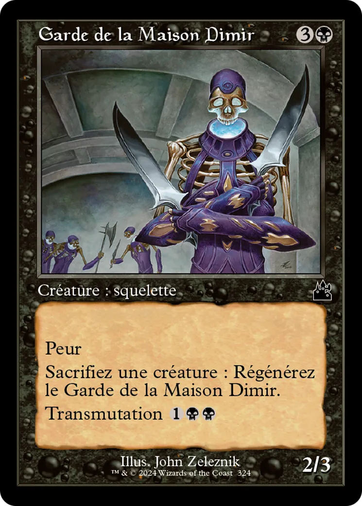 Garde de la Maison Dimir — Ravnica Remastered — Magic: The Gathering