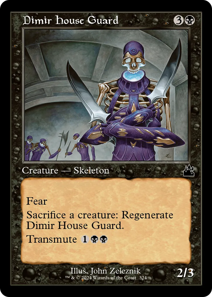 Garde de la Maison Dimir — Ravnica Remastered — Magic: The Gathering