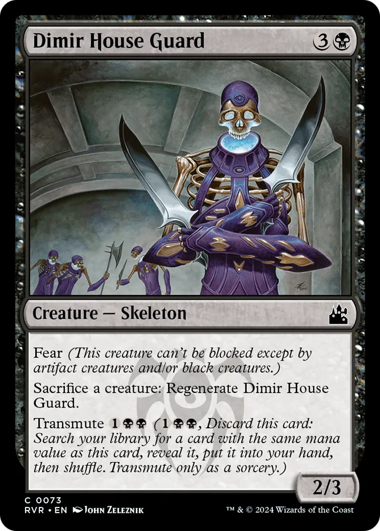 Garde de la Maison Dimir — Ravnica Remastered — Magic: The Gathering