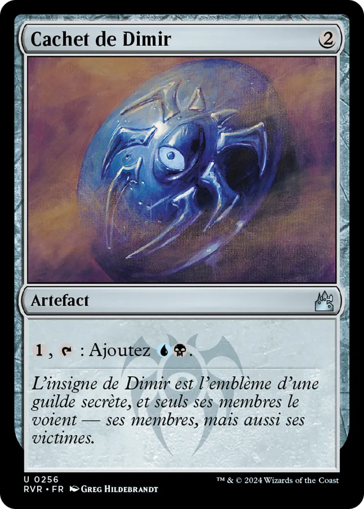 Cachet de Dimir — Ravnica Remastered — Magic: The Gathering