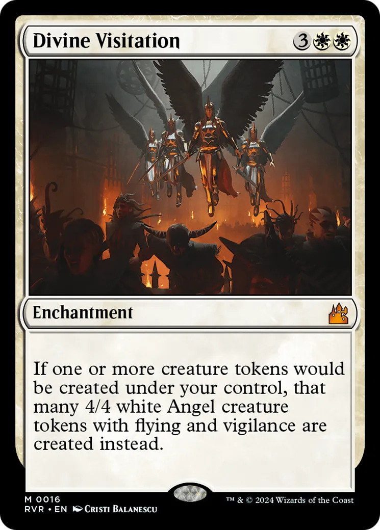 Divine Visitation — Ravnica Remastered — Magic: The Gathering