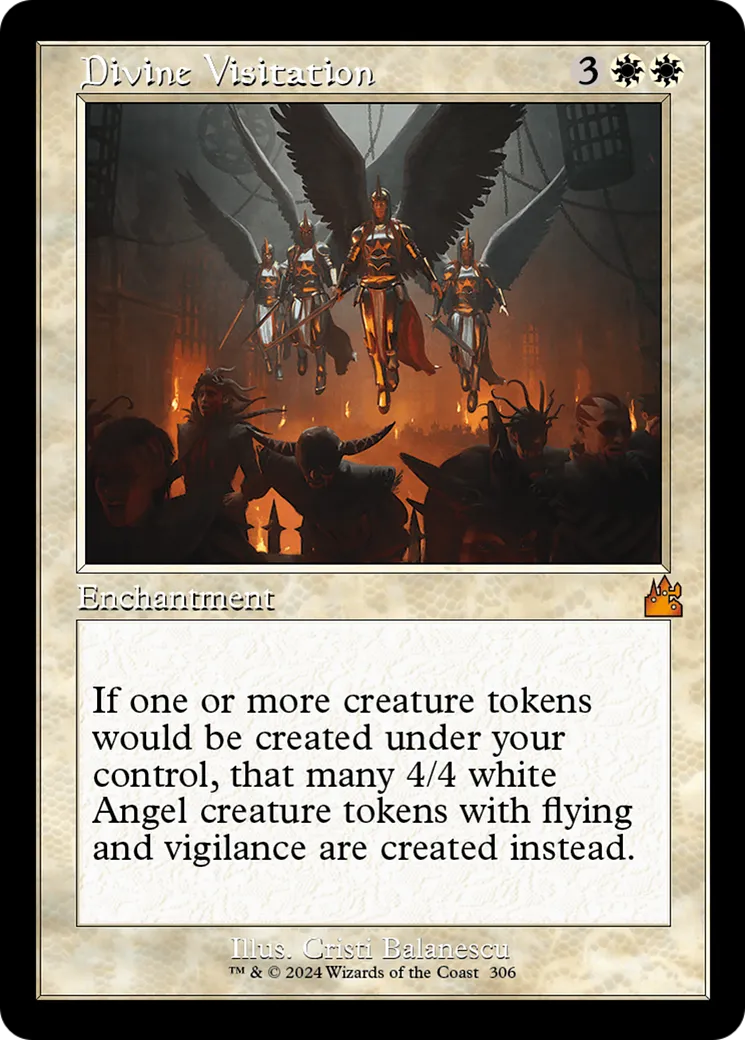 Divine Visitation — Ravnica Remastered — Magic: The Gathering