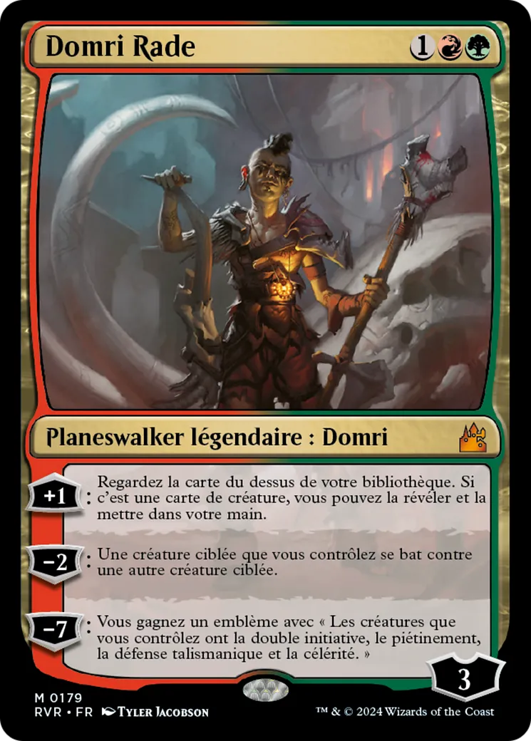 Domri Rade — Ravnica Remastered — Magic: The Gathering