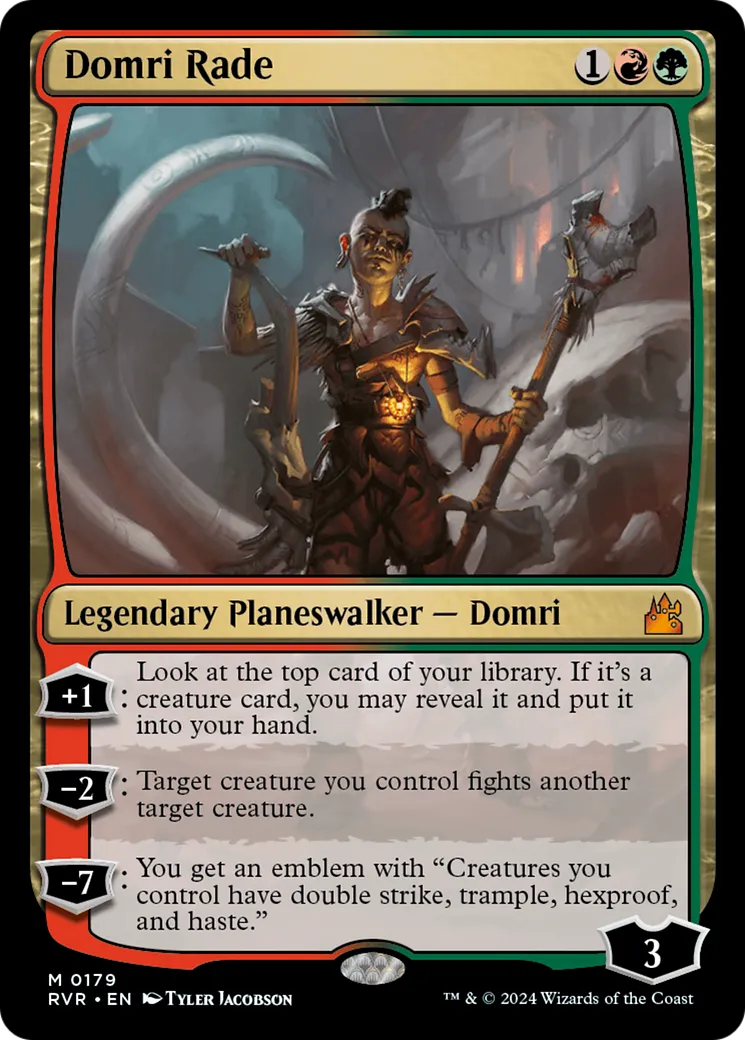 Domri Rade — Ravnica Remastered — Magic: The Gathering
