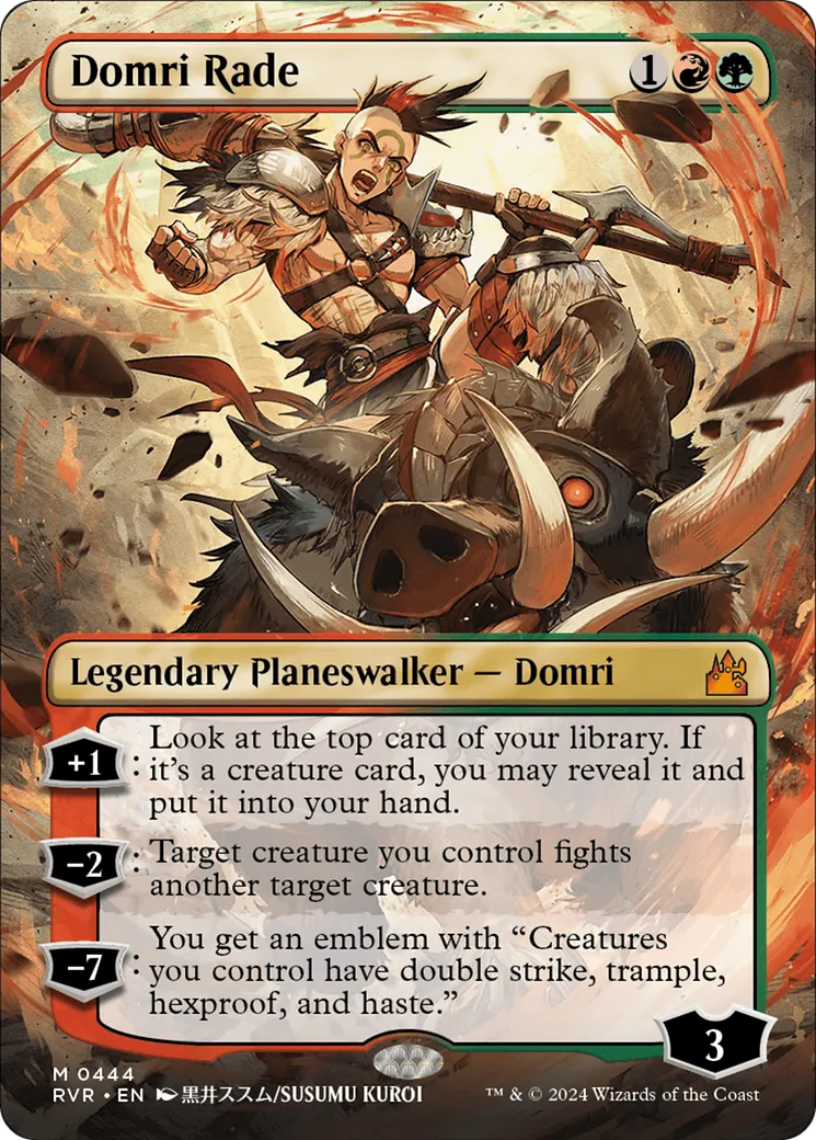 Domri Rade — Ravnica Remastered — Magic: The Gathering