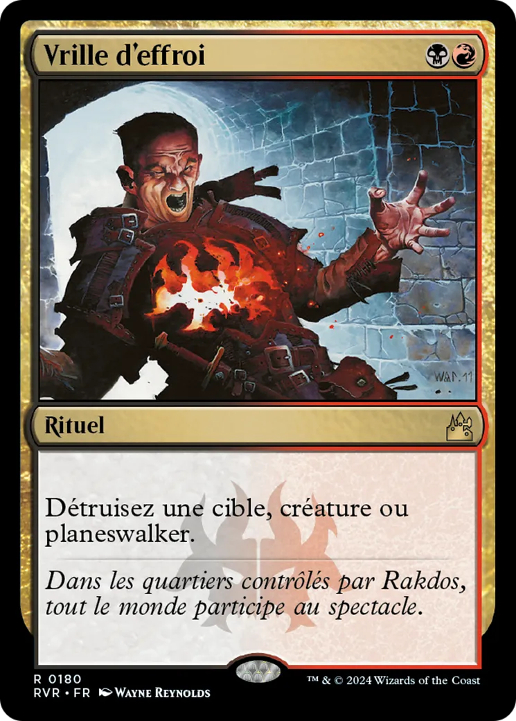 Vrille d'effroi — Ravnica Remastered — Magic: The Gathering