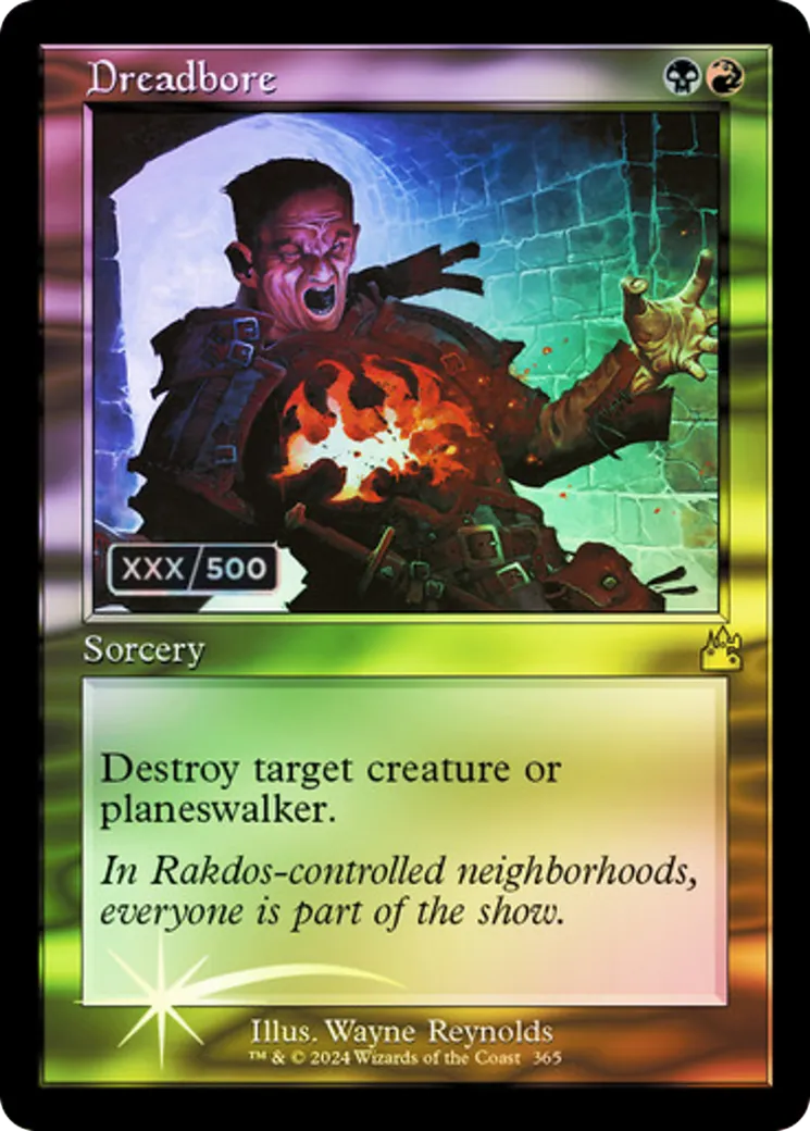 Dreadbore — Ravnica Remastered — Magic: The Gathering