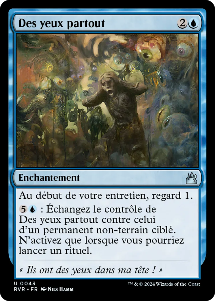 Des yeux partout — Ravnica Remastered — Magic: The Gathering