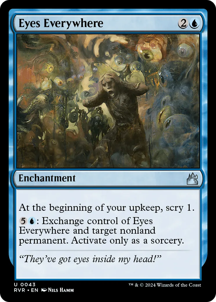 Eyes Everywhere — Ravnica Remastered — Magic: The Gathering