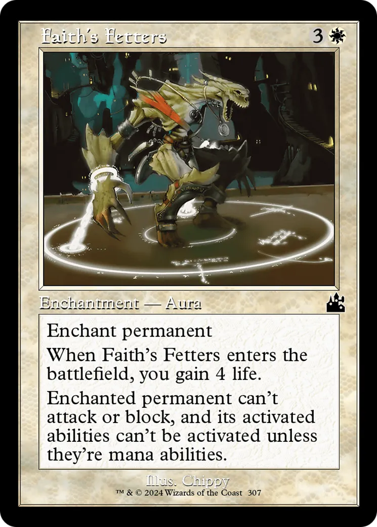 Faith's Fetters — Ravnica Remastered — Magic: The Gathering
