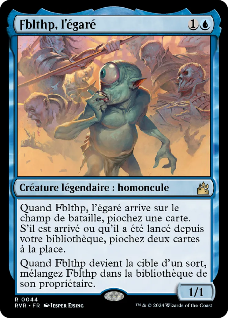 Fblthp, l'égaré — Ravnica Remastered — Magic: The Gathering