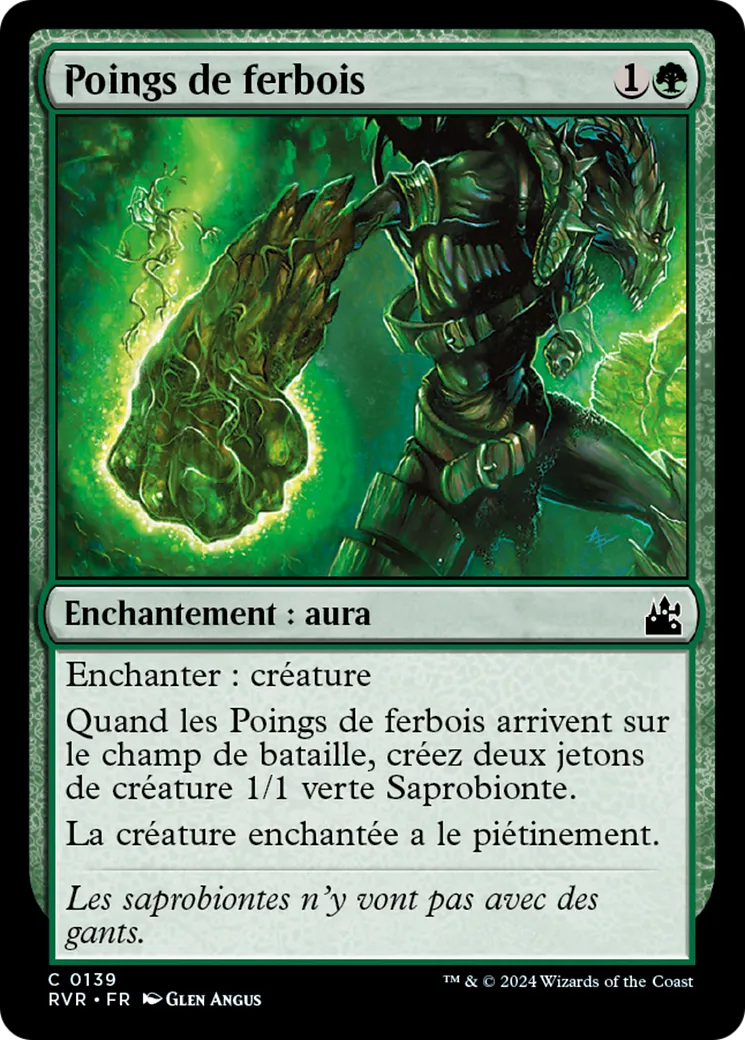 Poings de ferbois — Ravnica Remastered — Magic: The Gathering