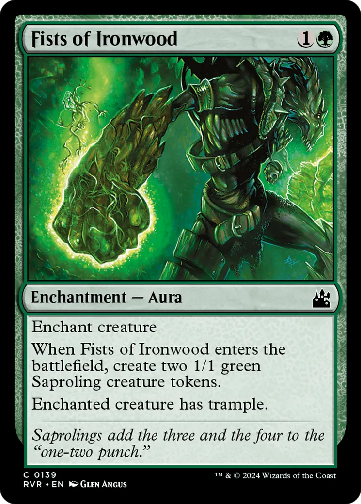 Poings de ferbois — Ravnica Remastered — Magic: The Gathering