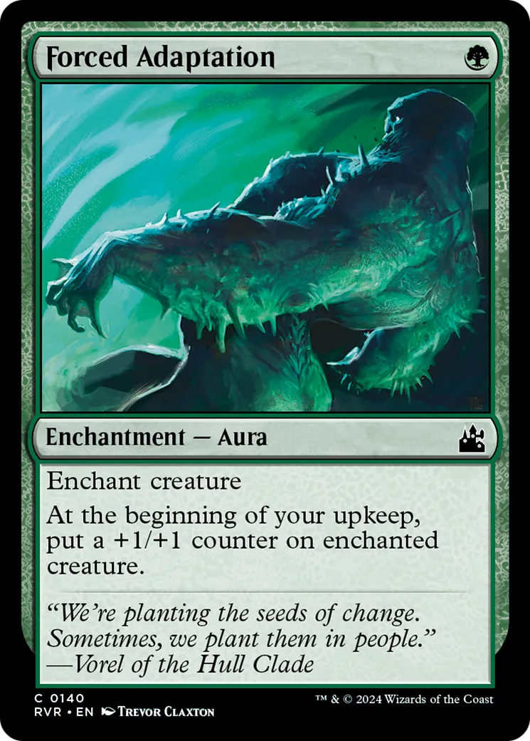 Forced Adaptation — Ravnica Remastered — Magic: The Gathering