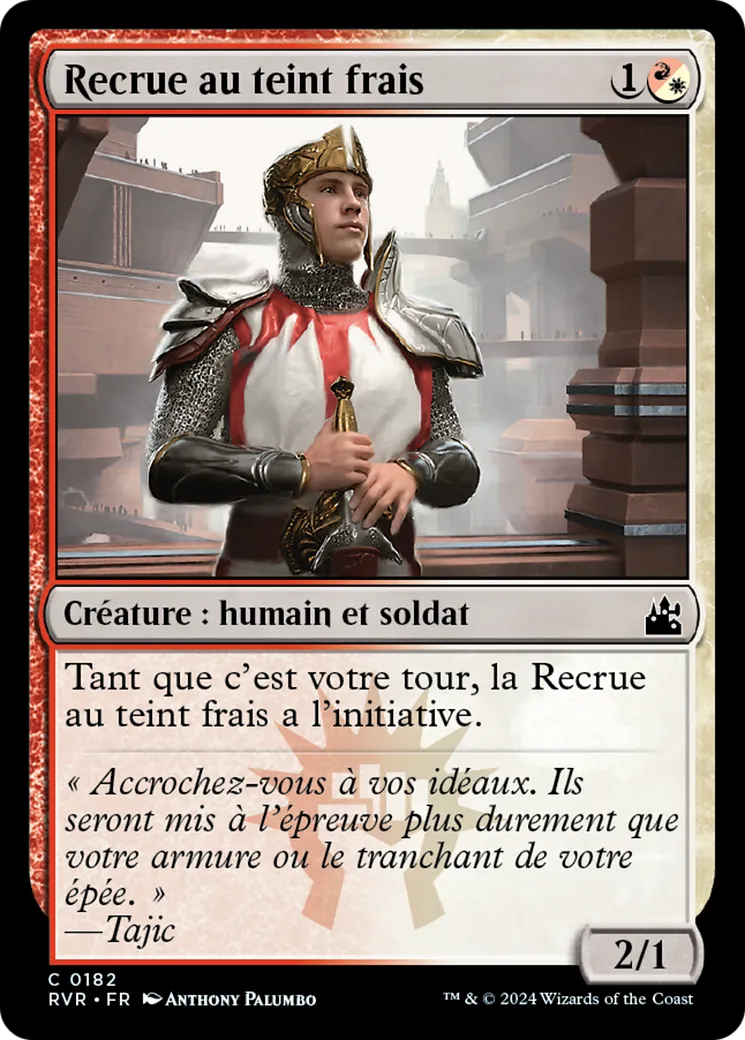 Recrue au teint frais — Ravnica Remastered — Magic: The Gathering
