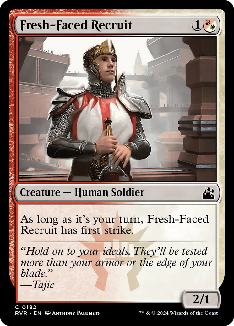 Fresh-Faced Recruit — Ravnica Remastered — Magic: The Gathering