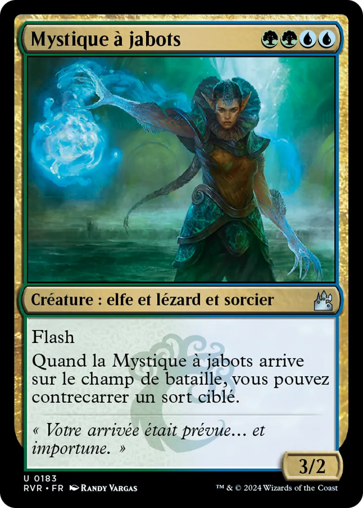Mystique à jabots — Ravnica Remastered — Magic: The Gathering