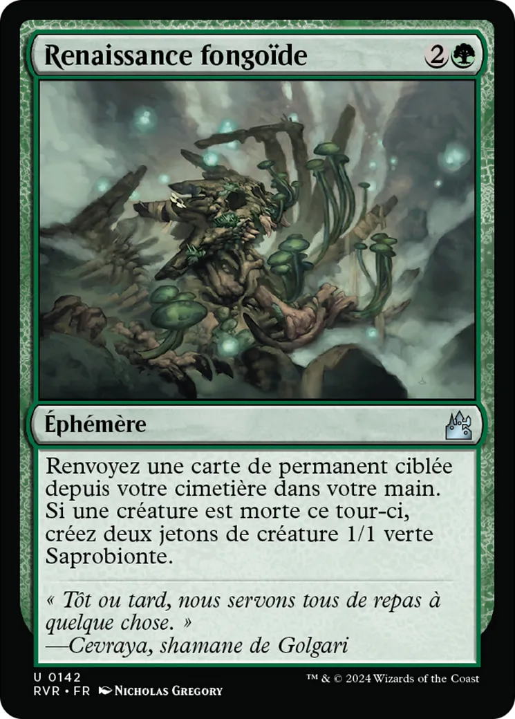 Renaissance fongoïde — Ravnica Remastered — Magic: The Gathering