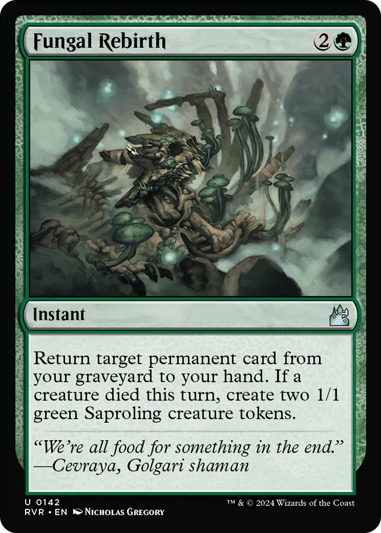Renaissance fongoïde — Ravnica Remastered — Magic: The Gathering