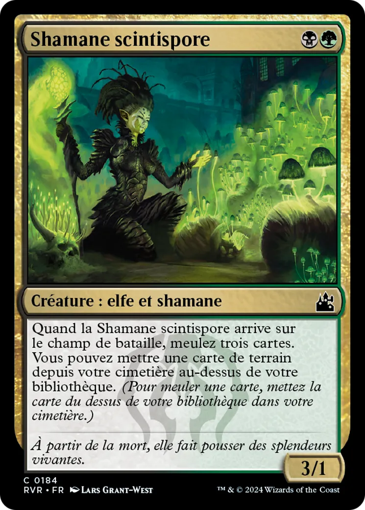 Shamane scintispore — Ravnica Remastered — Magic: The Gathering