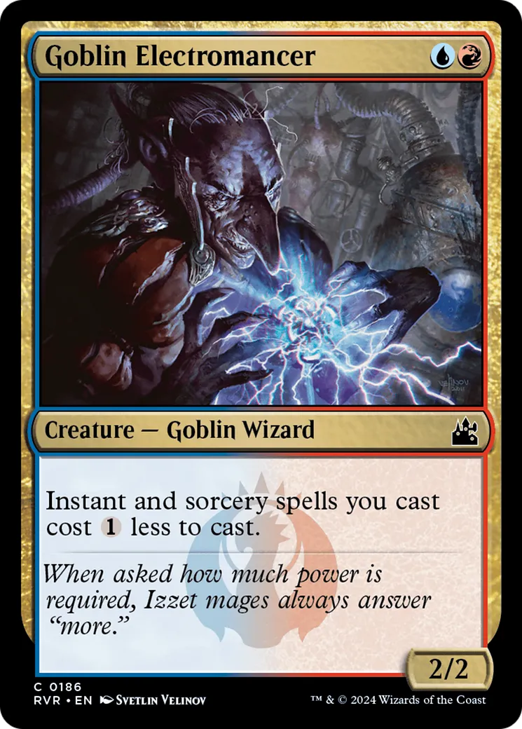 Électromancien gobelin — Ravnica Remastered — Magic: The Gathering