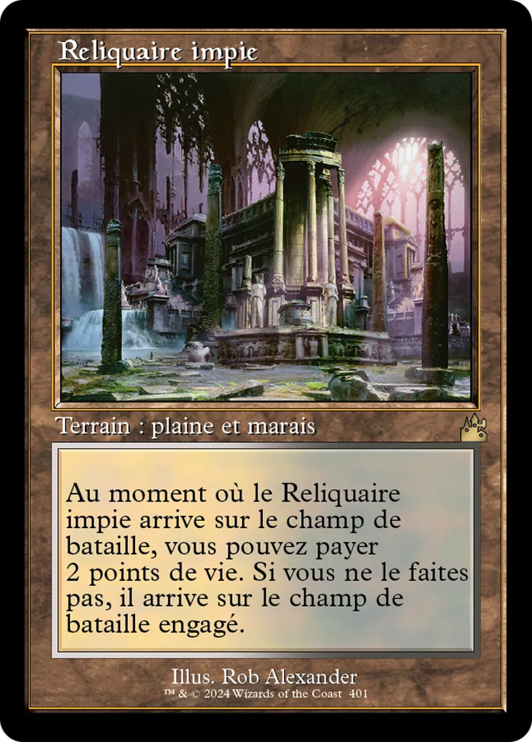 Reliquaire impie — Ravnica Remastered — Magic: The Gathering