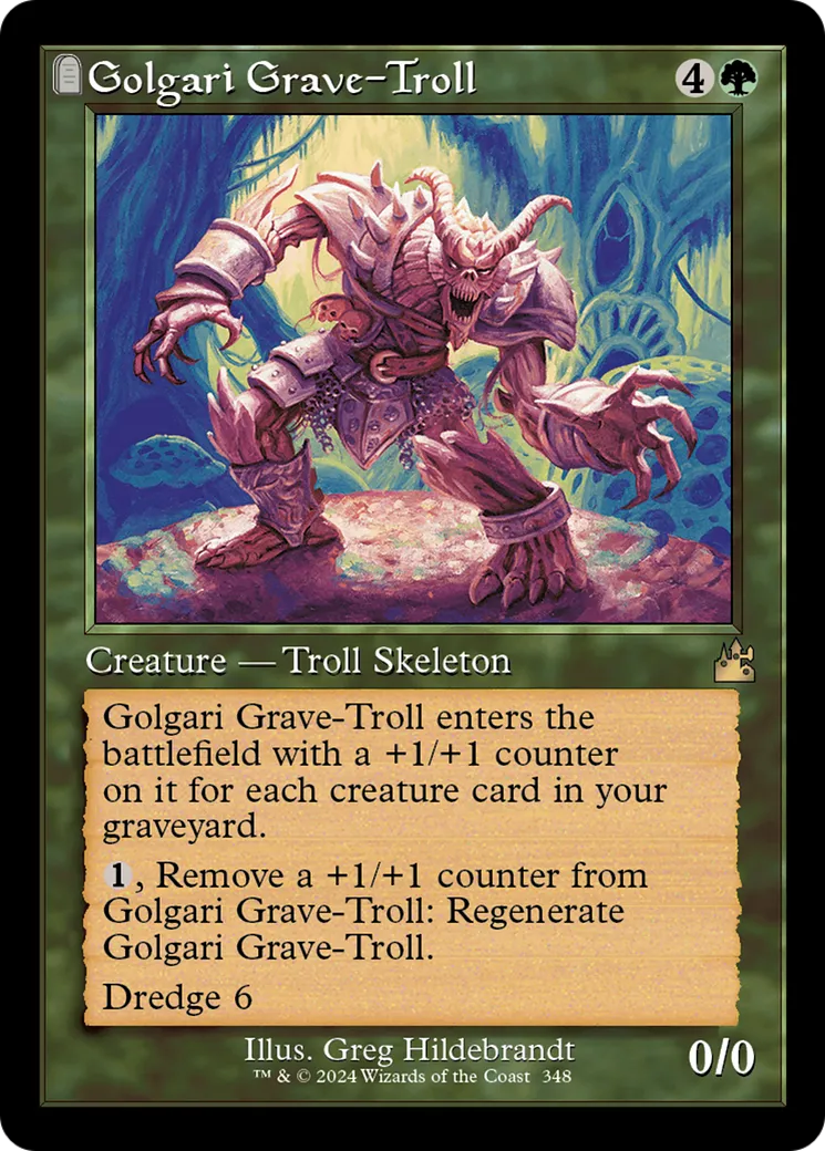 Golgari Grave-Troll — Ravnica Remastered — Magic: The Gathering