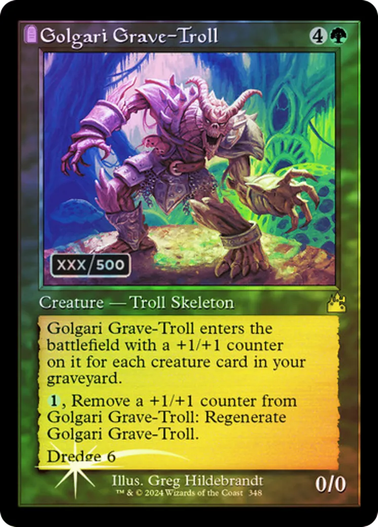 Troll des tombes golgari — Ravnica Remastered — Magic: The Gathering