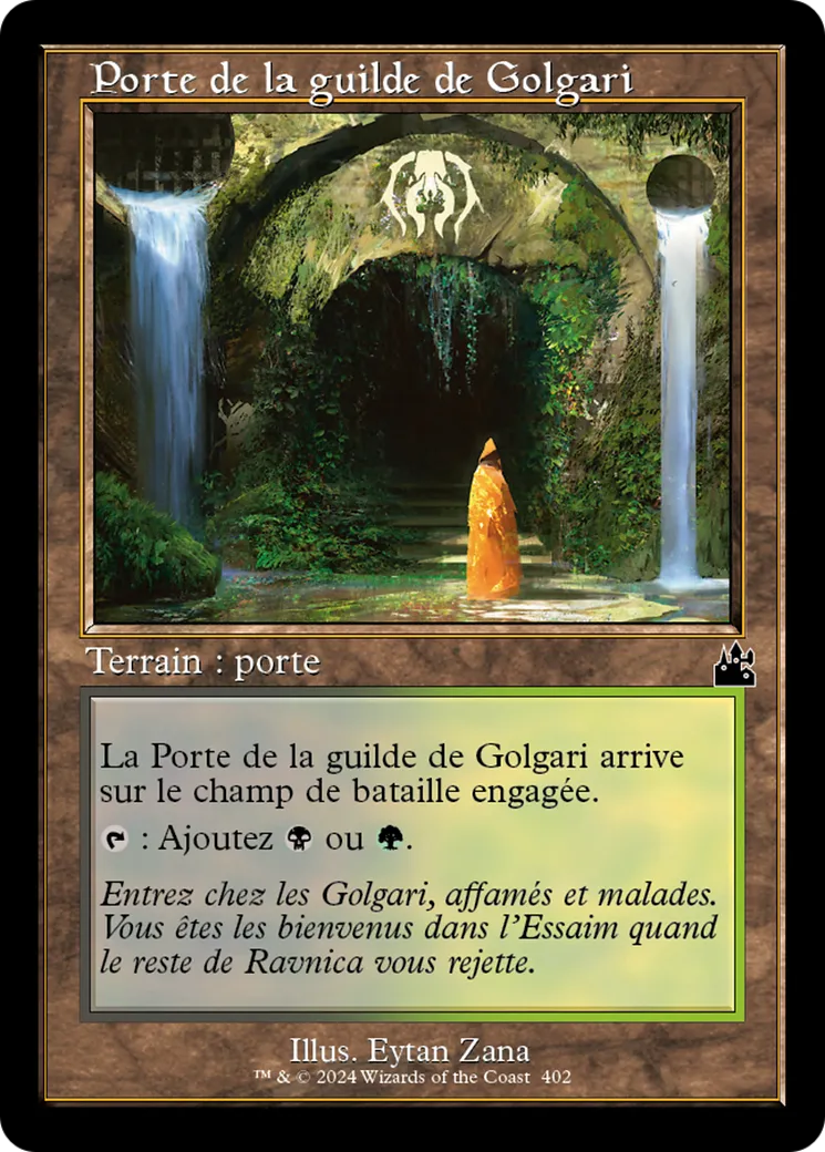 Porte de la guilde de Golgari — Ravnica Remastered — Magic: The Gathering