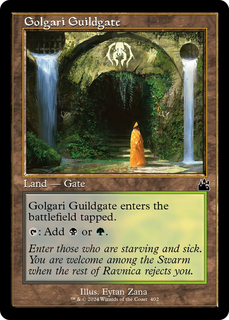 Golgari Guildgate — Ravnica Remastered — Magic: The Gathering