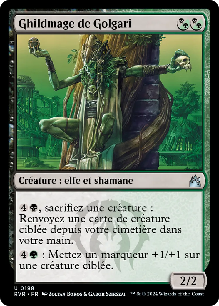Ghildmage de Golgari — Ravnica Remastered — Magic: The Gathering