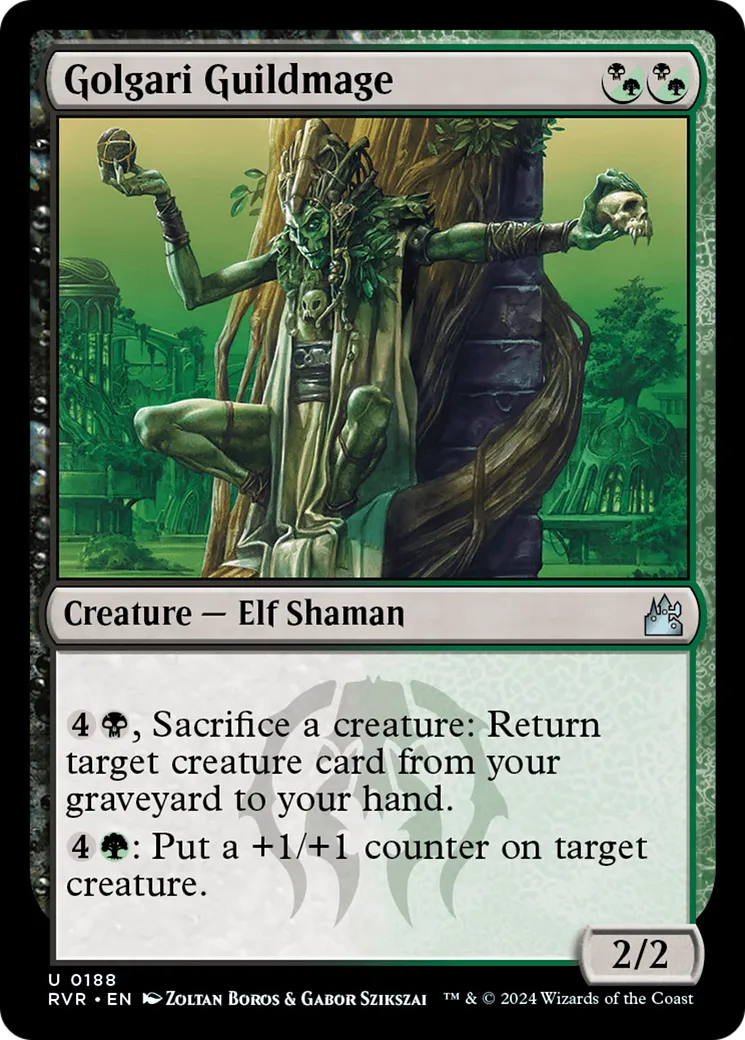 Golgari Guildmage — Ravnica Remastered — Magic: The Gathering