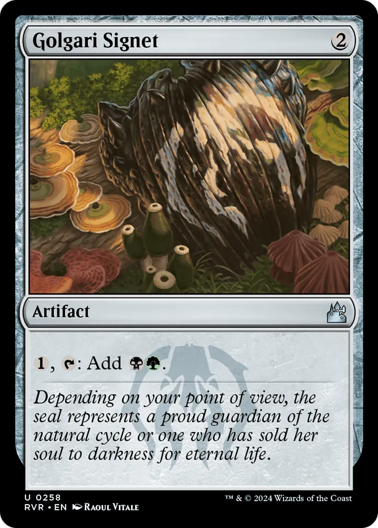 Golgari Signet — Ravnica Remastered — Magic: The Gathering
