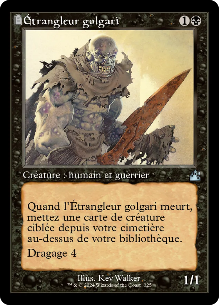 Étrangleur golgari — Ravnica Remastered — Magic: The Gathering