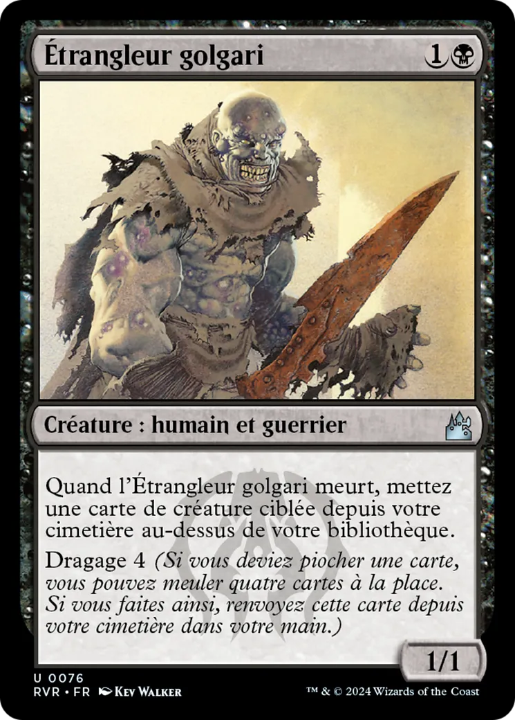 Étrangleur golgari — Ravnica Remastered — Magic: The Gathering