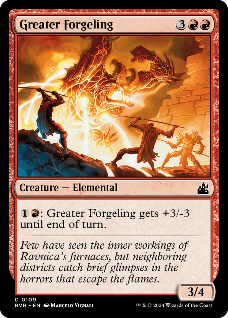 Greater Forgeling — Ravnica Remastered — Magic: The Gathering
