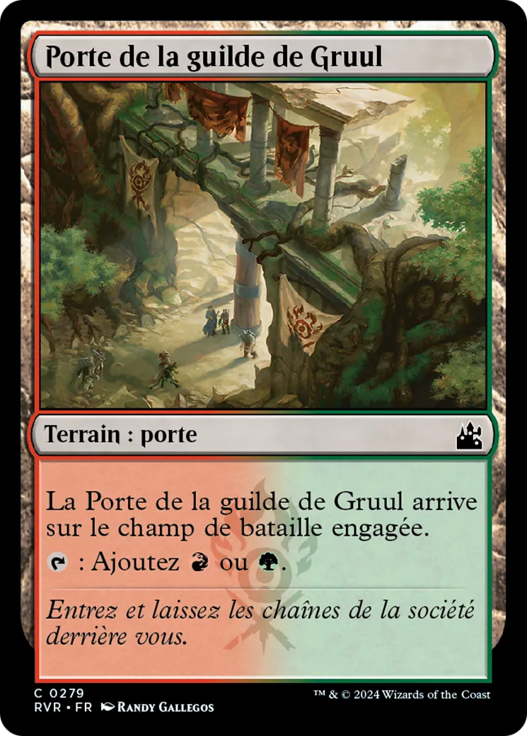 Porte de la guilde de Gruul — Ravnica Remastered — Magic: The Gathering