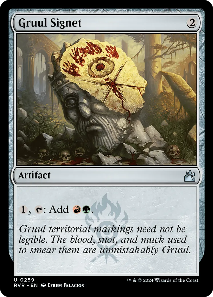Gruul Signet — Ravnica Remastered — Magic: The Gathering