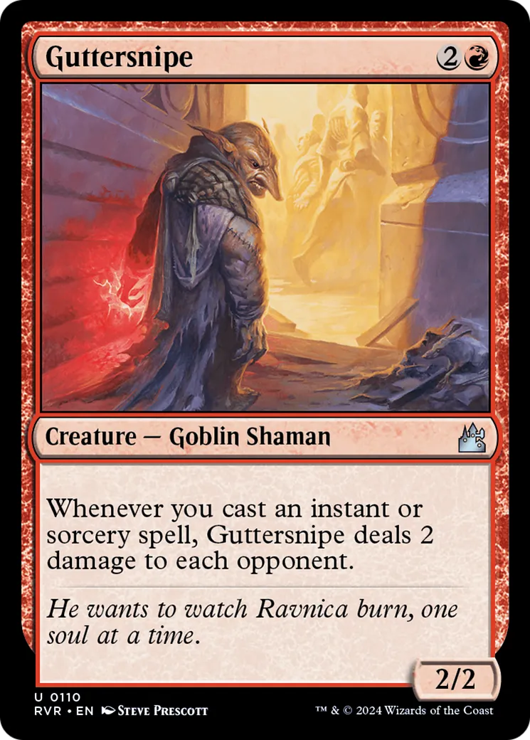 Guttersnipe — Ravnica Remastered — Magic: The Gathering