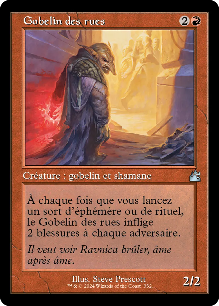 Gobelin des rues — Ravnica Remastered — Magic: The Gathering