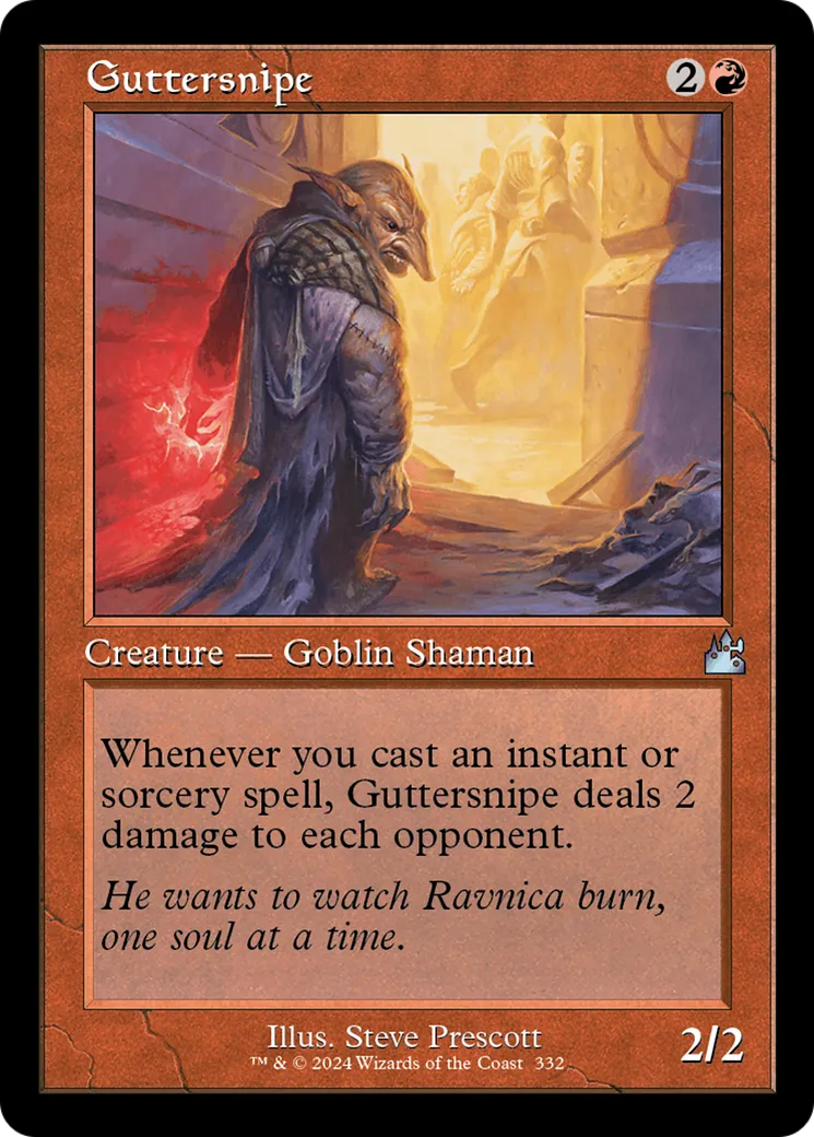 Guttersnipe — Ravnica Remastered — Magic: The Gathering