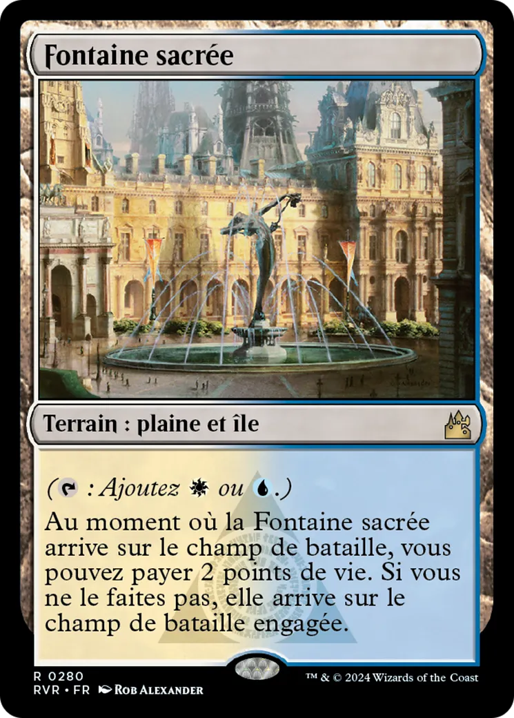 Fontaine sacrée — Ravnica Remastered — Magic: The Gathering